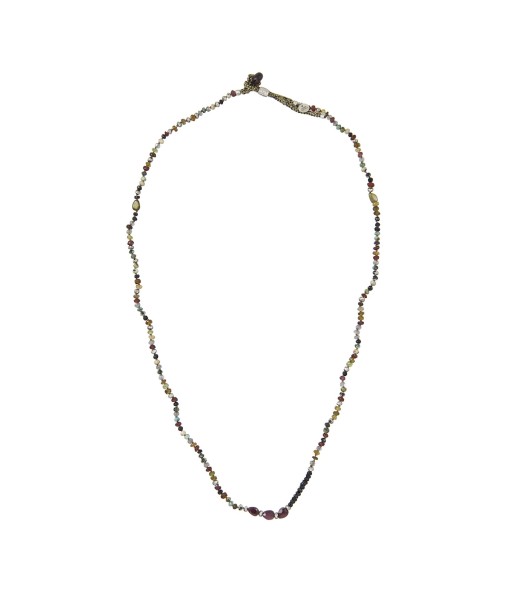 PRO - ADOUM SILVER Collier mix de pierres, Opale, Grenat chez Cornerstreet bien 