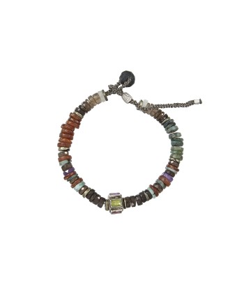 PRO - ANILA SILVER Bracelet Multicolore & perle multi-pierres france