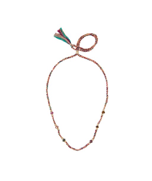 GAUTAMA Collier cordon crocheté pour charm's - Tourmalines les ctes