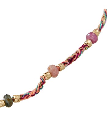 GAUTAMA Collier cordon crocheté pour charm's - Tourmalines les ctes