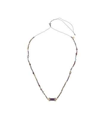 PRO - DEVA Collier Perle Amethyste, Grenat Vert, Apatite l'évolution des habitudes 