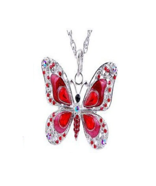 Pendentif Papillon en Cristal en ligne