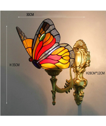 Lampe Papillon le des métaux précieux