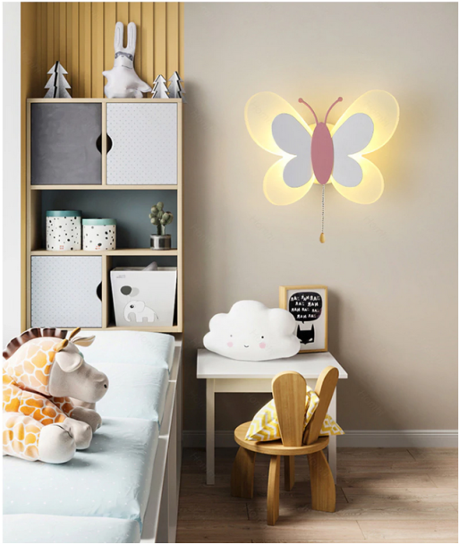 Lampe Papillon Rose de la marque