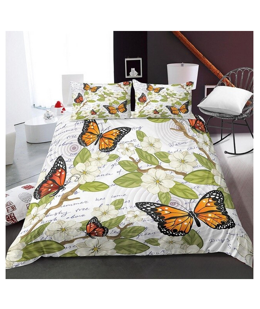 Housse de Couette Papillon Rétro Venez acheter