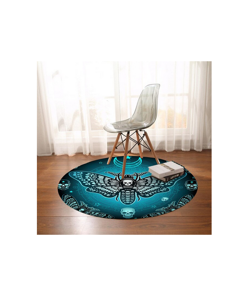 Tapis Rond Papillon Gothique 2024