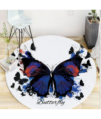 Tapis Rond Butterfly commande en ligne