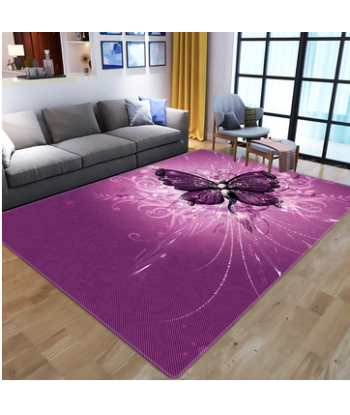 Tapis Papillon Rose chez Cornerstreet bien 